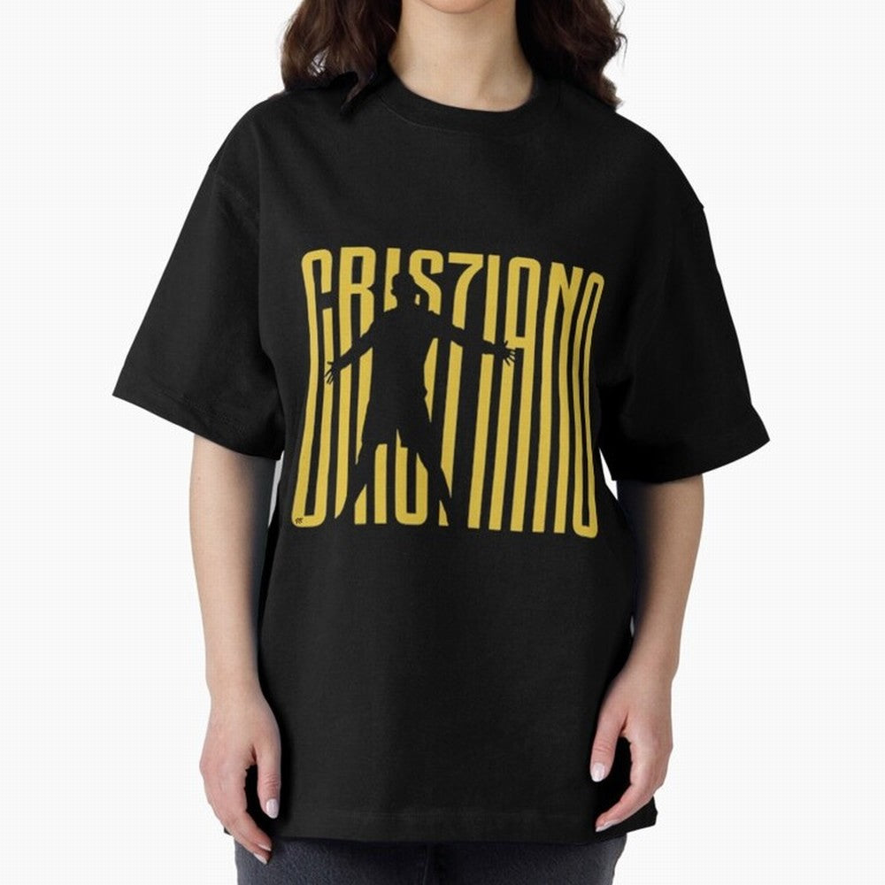 Cristiano Ronaldo Oversized T-Shirt Showcase Match Day Hype around FIFA World Cup 2026 USA Canada Mexico, Messi and Cristiano Ronaldo, Argentina, France and Brazil, Supporter Pride, Iconic Celebrations, Legendary Names and Global Match Day Energy;