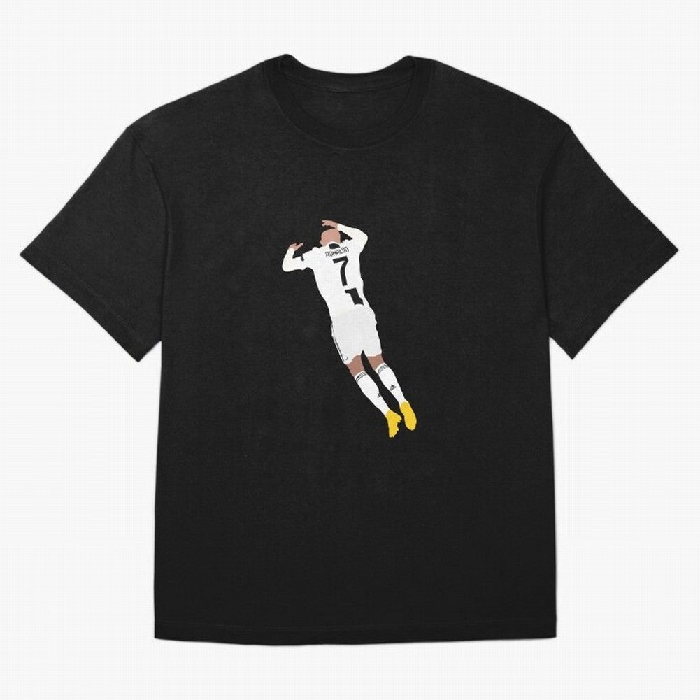 cristiano ronaldo goal celebration Oversized T-Shirt Bring World Football Passion into Match Day Hype around FIFA World Cup 2026, Mbappe and Neymar, Spain, Game Day Rituals, Football Legends, Country Pride and the Road to the Final; Made for Die