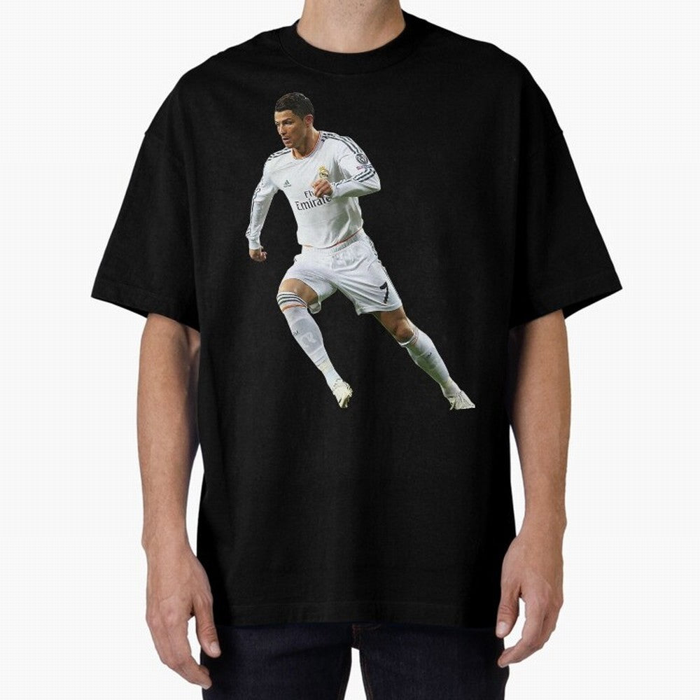 Cristiano Ronaldo Oversized T-Shirt Capture the FIFA World Cup 2026 Group Stage Journey through Neymar, Haaland and Cristiano Ronaldo Highlights, Portugal Pride, Stadium Chants, National Pride, Trophy Dreams and Unforgettable Football Memories;
