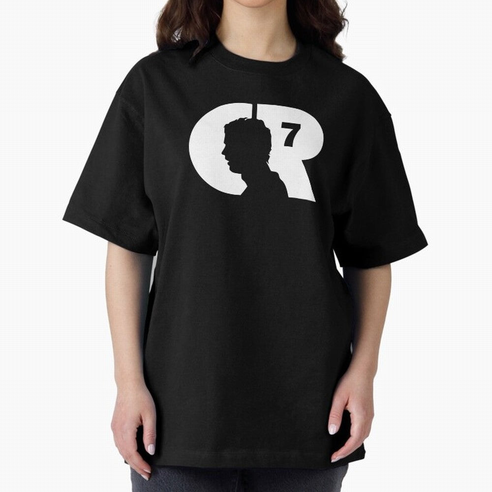 Cr7 Cristiano Ronaldo 7 Oversized T-Shirt Celebrate Fan Favorites in Global Football Passion for FIFA World Cup 2026 USA Canada Mexico, Driven by Cristiano Ronaldo, Haaland and CR7, Argentina, France and Brazil, Retro Football Energy, Iconic