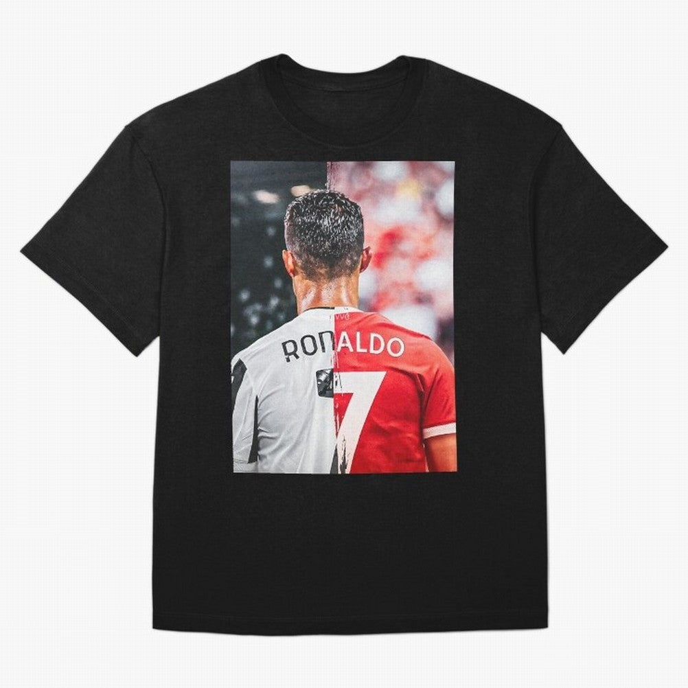 Cristiano Ronaldo , Manchester Star , Football Poster 2122 Star Oversized T-Shirt Show Match Day Excitement for FIFA World Cup 2026 Group Stage Spirit, Centered on Brazil, CR7, Fan Favorite Moments, National Team Passion, Big Match Drama and Soccer