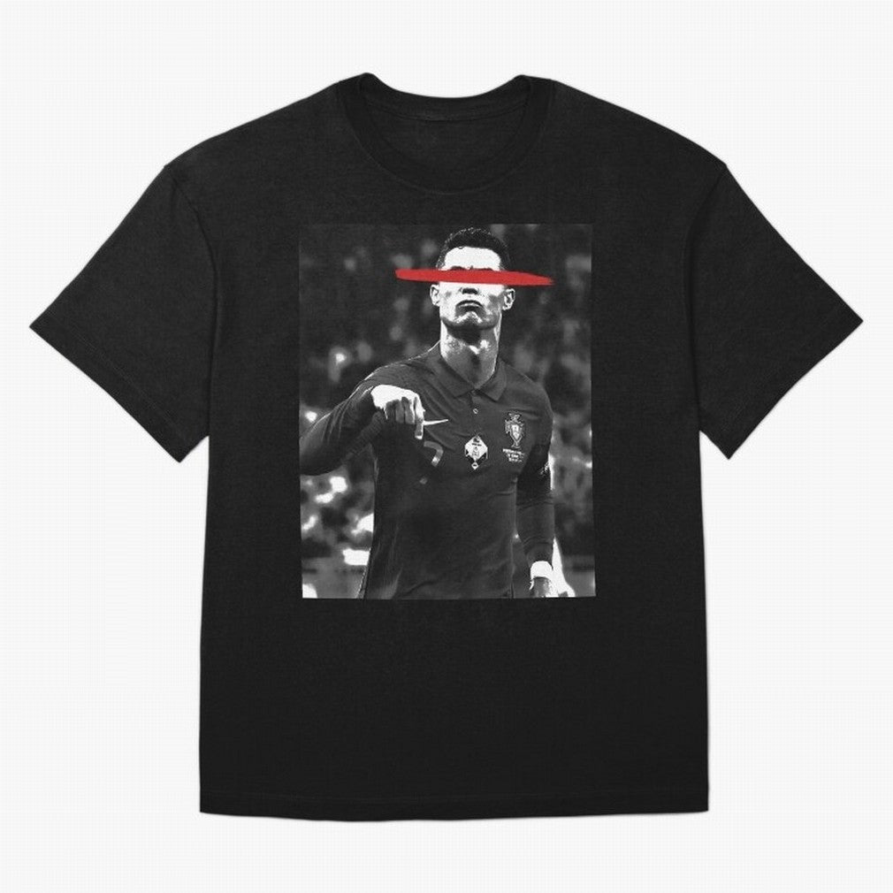 Cristiano in Rubrum Plaga Oversized T-Shirt Bring a Champion Mindset to FIFA World Cup 2026 for Fans of CR7 and Argentina and Brazil, Bringing Match Day Excitement, Supporter Culture, Golden Goals and Global Football Passion; Great for Supporters