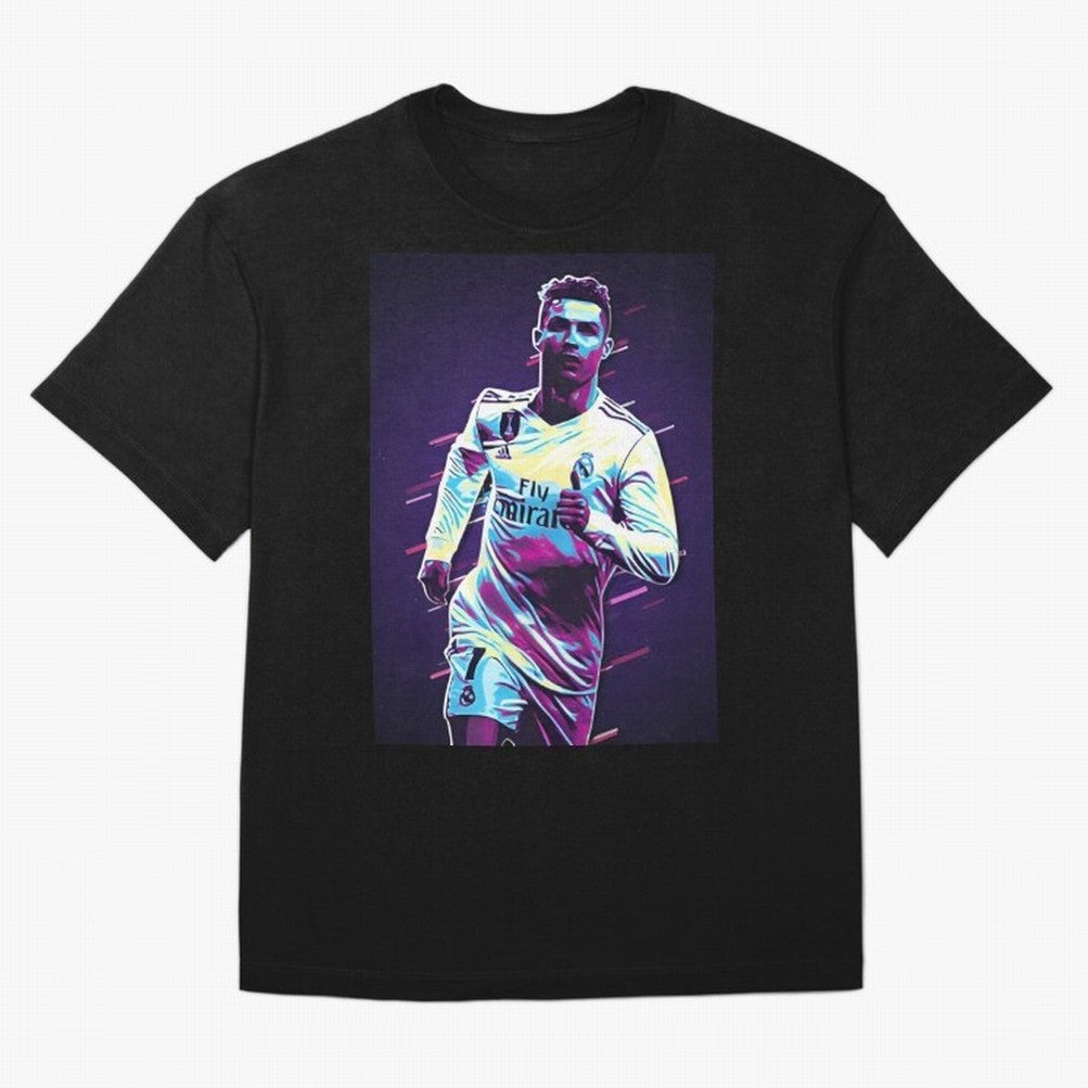 Cr7 Oversized T-Shirt Honor Champions and Dreams in FIFA World Cup 2026 for Fans of Messi and Brazil, Bringing Retro Football Energy, Iconic Rivalries, Trophy Chase Drama and Stadium Atmosphere; Made for Die Hard Supporters, Soccer Lovers, Game Day