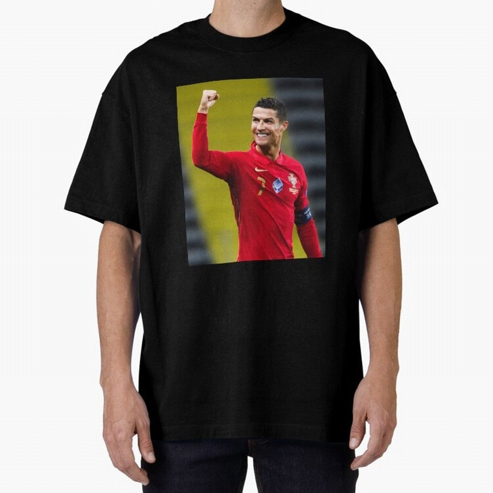 Cr7 | Cristiano Ronaldo | Portugal Oversized T-Shirt Create Match Day Hype around FIFA World Cup 2026 Group Stage, Neymar, Brazil, Portugal and Argentina, Retro Football Energy, Iconic Rivalries, Trophy Chase Drama and Stadium Atmosphere; Ideal for