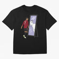 Cristiano Ronaldo Mirror GOAT Oversized T-Shirt Celebrate Supporters United by the FIFA World Cup 2026 Group Stage Journey through Haaland and Mbappe Highlights, Spain Pride, Soccer Culture, Superstar Moments, National Team Dreams and Competitive