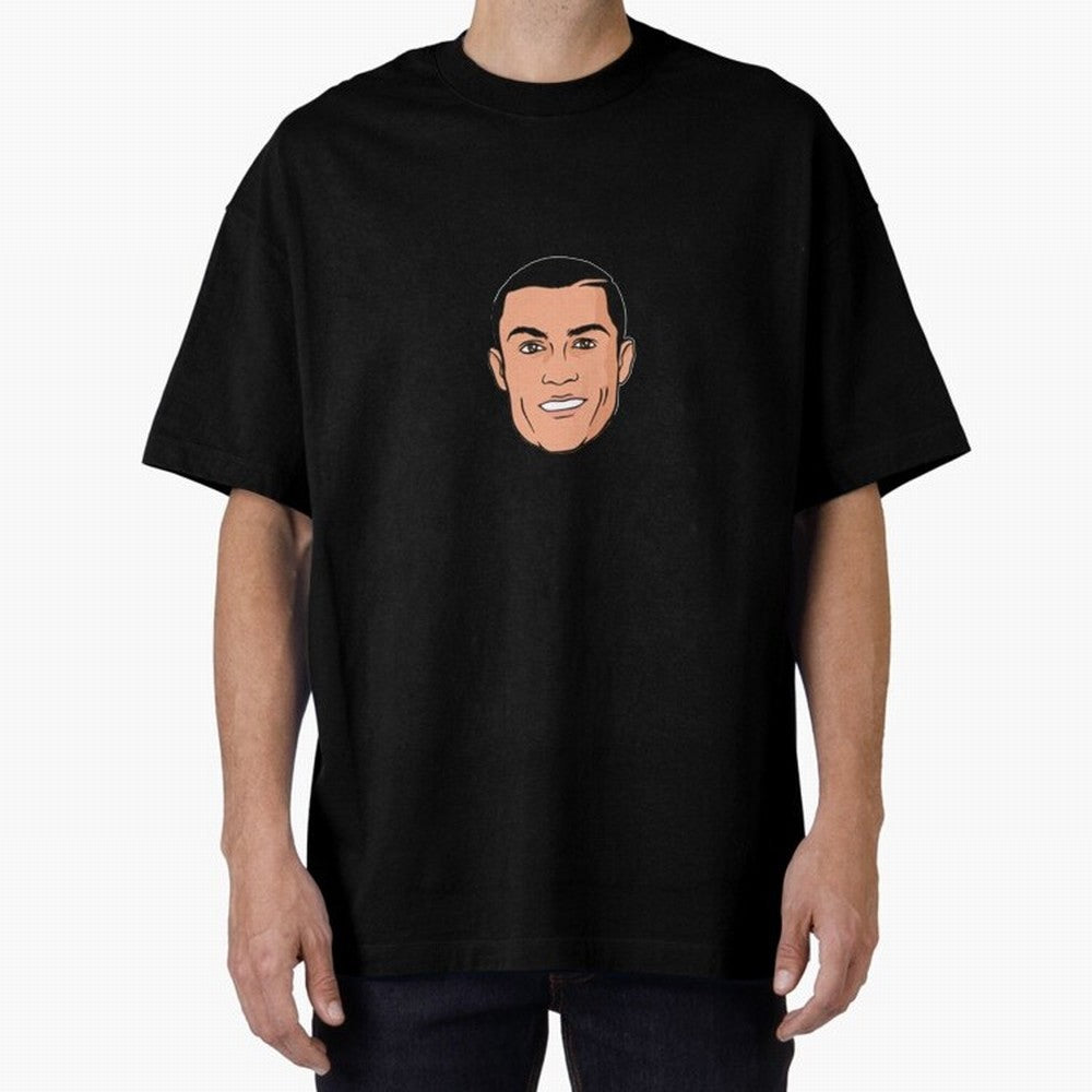 CR7 , Cristiano Ronaldo fan-art Oversized T-Shirt Turn Football Passion into Global Football Passion for FIFA World Cup 2026 USA Canada Mexico, Built around Messi, Neymar and Mbappe, Portugal, Spain and Germany, Championship Spirit, Famous Goals,