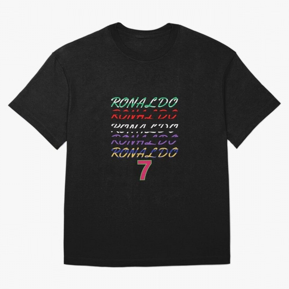 WITH CR7 RONALDO - ALL CAREER Oversized T-Shirt Feel the Roar of Match Day Hype around FIFA World Cup 2026 Group Stage, Mbappe and Neymar, Argentina and Brazil, Worldwide Fan Energy, Dramatic Goals, Stadium Lights and Championship Celebrations;