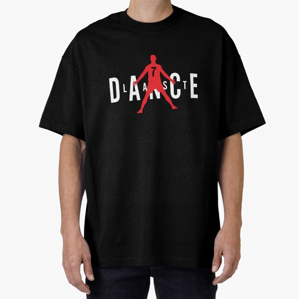 The Last Dance CR7 Oversized T-Shirt Show Passion for the Stars of FIFA World Cup 2026 Group Stage for Fans of Neymar and France, Bringing Champion Mindset, Group Stage Buzz, Knockout Tension and Passionate Fan Culture; Perfect for Supporters Who
