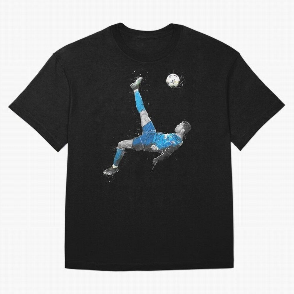 Cristiano Ronaldo Oversized T-Shirt Honor Football Greatness during the FIFA World Cup 2026 Journey through Haaland and Mbappe Highlights, Portugal Pride, Fan Favorite Moments, National Team Passion, Big Match Drama and Soccer History; Perfect for
