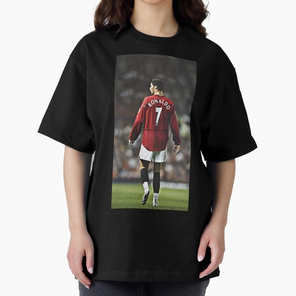 Cr7 Oversized T-Shirt Embrace the FIFA World Cup 2026 Group Stage Journey through Mbappe and Neymar Highlights, Argentina, France and Brazil Pride, Global Supporter Spirit, Legendary Goals, National Colors and Tournament Celebration; Built for