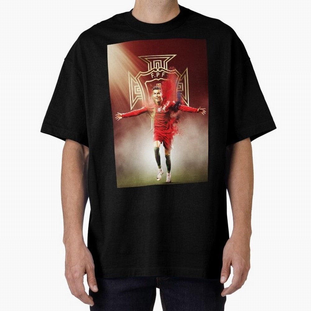 Cristiano Ronaldo Cr7 legend of his country , Ronaldo Gifts, Ronaldo Best Selling Oversized T-Shirt Show Love for Legendary Goals in the FIFA World Cup 2026 Journey through CR7 Highlights, Brazil, Portugal and Argentina Pride, Stadium Memories,
