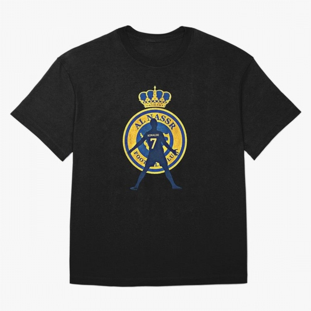 Cristiano Ronaldo T-shirt at Al-Nasr Saudi Club Oversized T-Shirt Discover FIFA World Cup 2026 USA Canada Mexico for Fans of Haaland and Mbappe and Argentina, Bringing Stadium Memories, Football Loyalty, International Chants and Championship