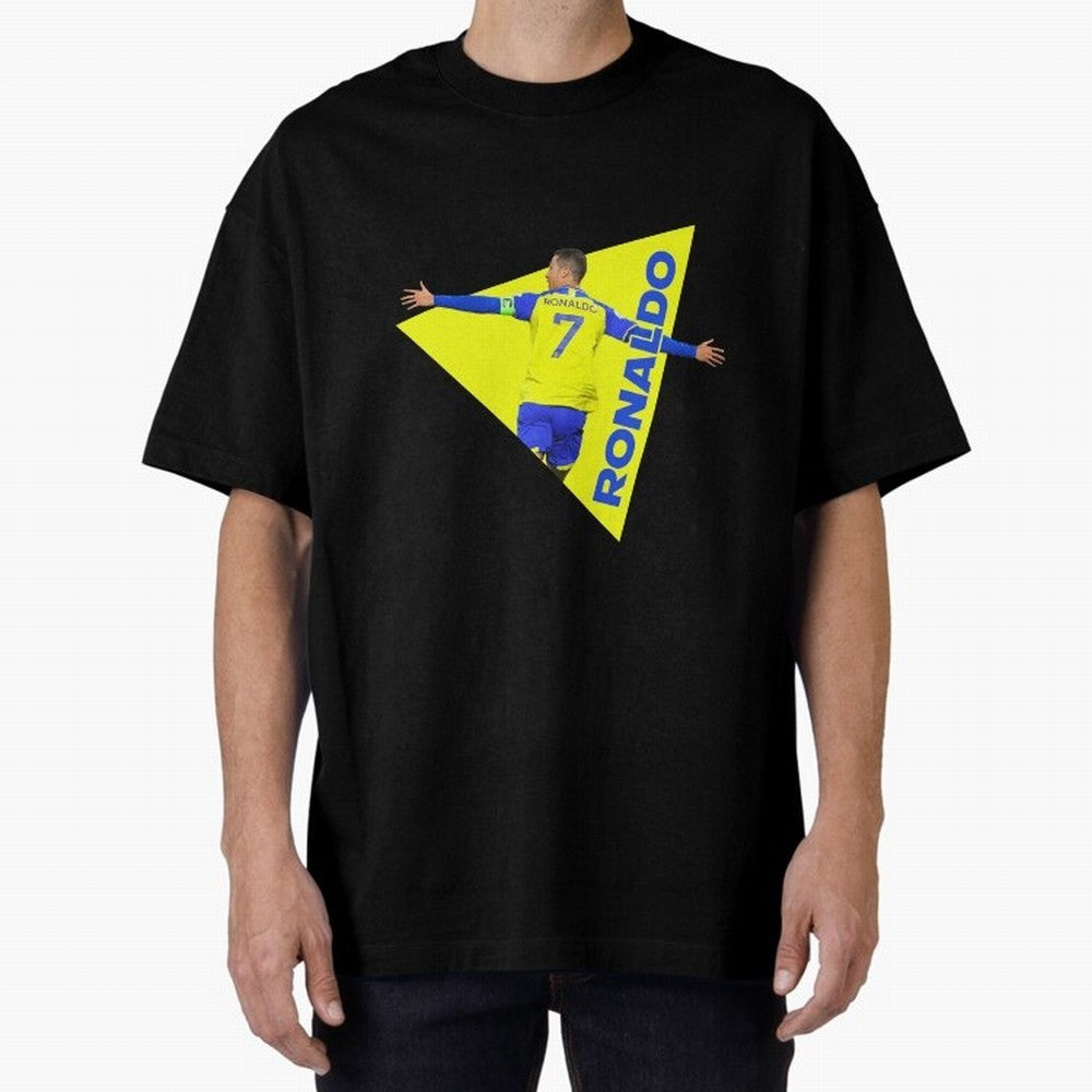 Cristiano Ronaldo Oversized T-Shirt Celebrate Soccer Greatness during FIFA World Cup 2026 Group Stage Spirit, Inspired by Netherlands, Neymar, Champion Mindset, Group Stage Buzz, Knockout Tension and Passionate Fan Culture; Perfect for Fans,