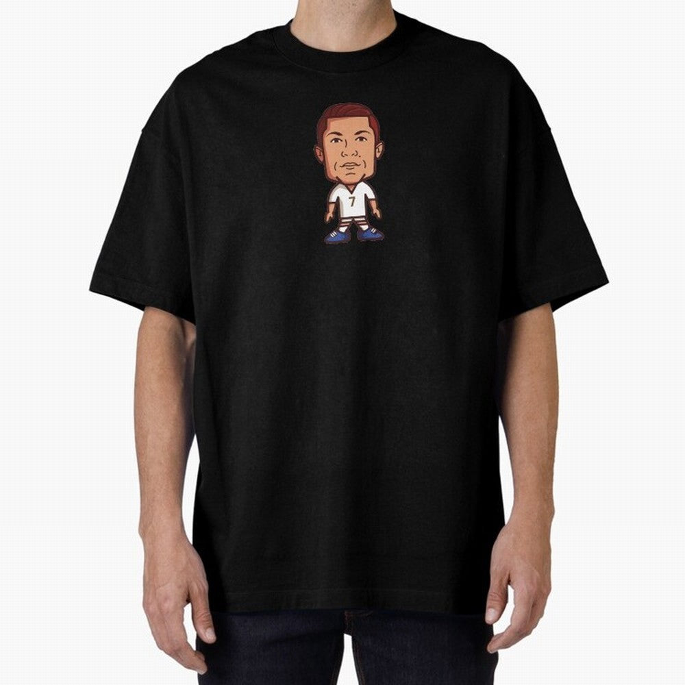 Cr7 Cristiano Ronaldo Oversized T-Shirt Make Every Kick Count in Match Day Hype around FIFA World Cup 2026 USA Canada Mexico, Haaland, Germany, Fan Favorite Moments, National Team Passion, Big Match Drama and Soccer History; Great for Supporters