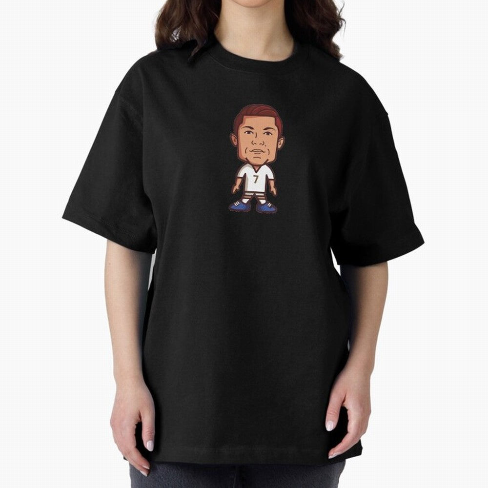 Cr7 Cristiano Ronaldo Oversized T-Shirt Make Every Kick Count in Match Day Hype around FIFA World Cup 2026 USA Canada Mexico, Haaland, Germany, Fan Favorite Moments, National Team Passion, Big Match Drama and Soccer History; Great for Supporters