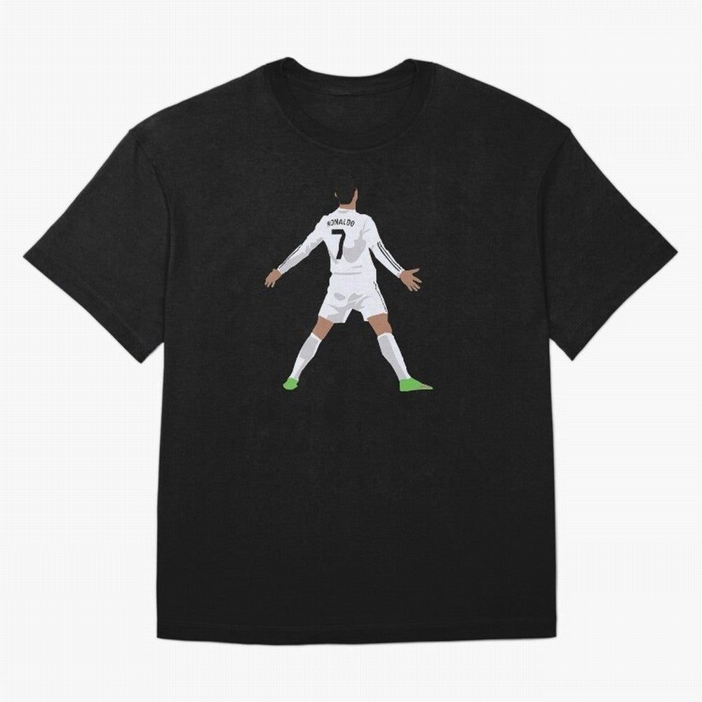 Cristiano Ronaldo Oversized T-Shirt Capture FIFA World Cup 2026 Filled with Mbappe, Argentina Energy, Tournament Hype, Historic Matchups, Family Viewing Parties and Global Sports Pride; Perfect for People Who Love Argentina, Brazil, France,