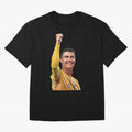 Cristiano Ronaldo - CR 7 Celebration Oversized T-Shirt Create FIFA World Cup 2026 for Fans of Neymar, Haaland and Cristiano Ronaldo and Brazil, Portugal and Argentina, Bringing Supporter Pride, Iconic Celebrations, Legendary Names and Global Match
