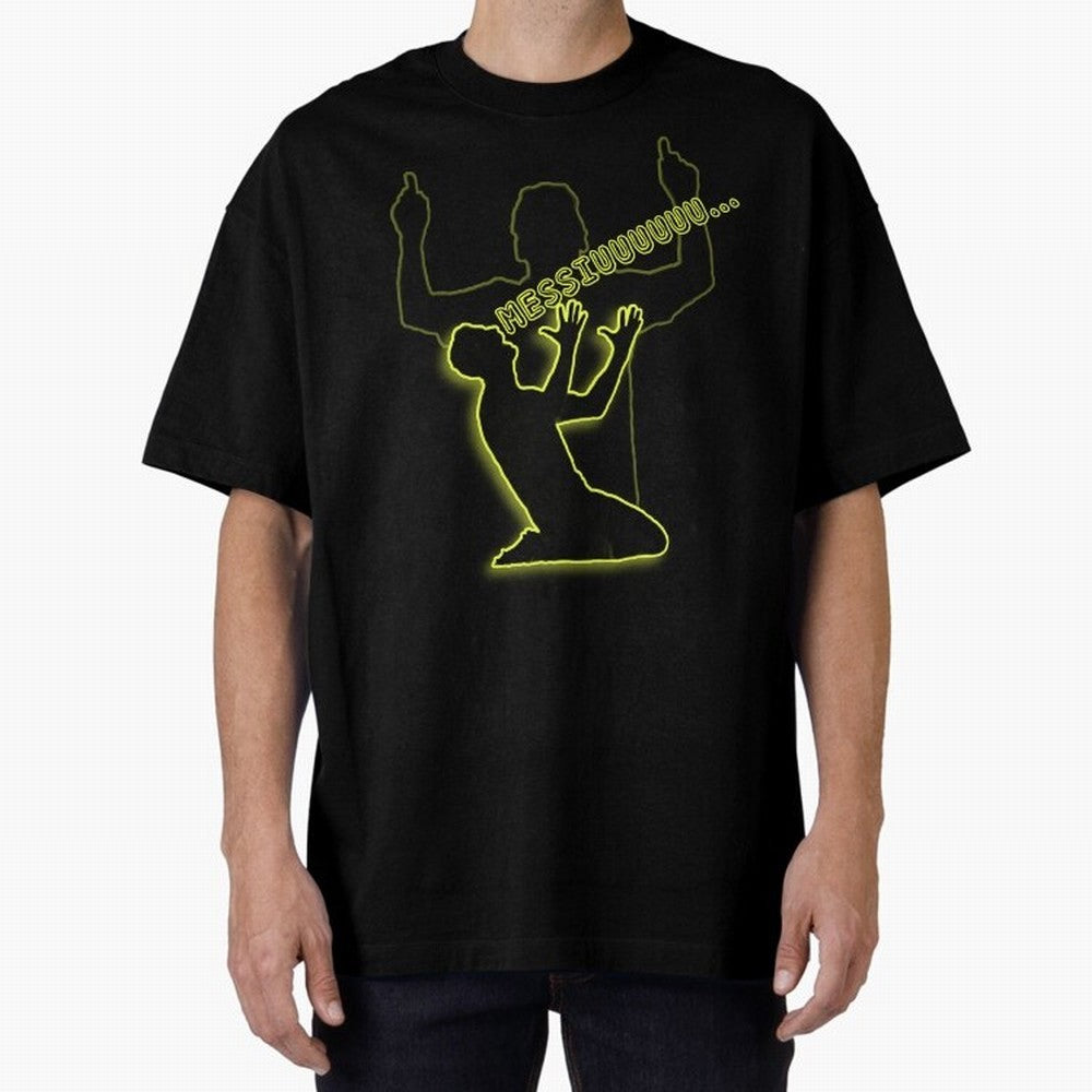 Messiuuu¡­ CR7 goal suiii Oversized T-Shirt Celebrate Classic Football Spirit in Global Football Passion for FIFA World Cup 2026 USA Canada Mexico, Connected to CR7 and Messi, Portugal, Supporter Pride, Iconic Celebrations, Legendary Names and