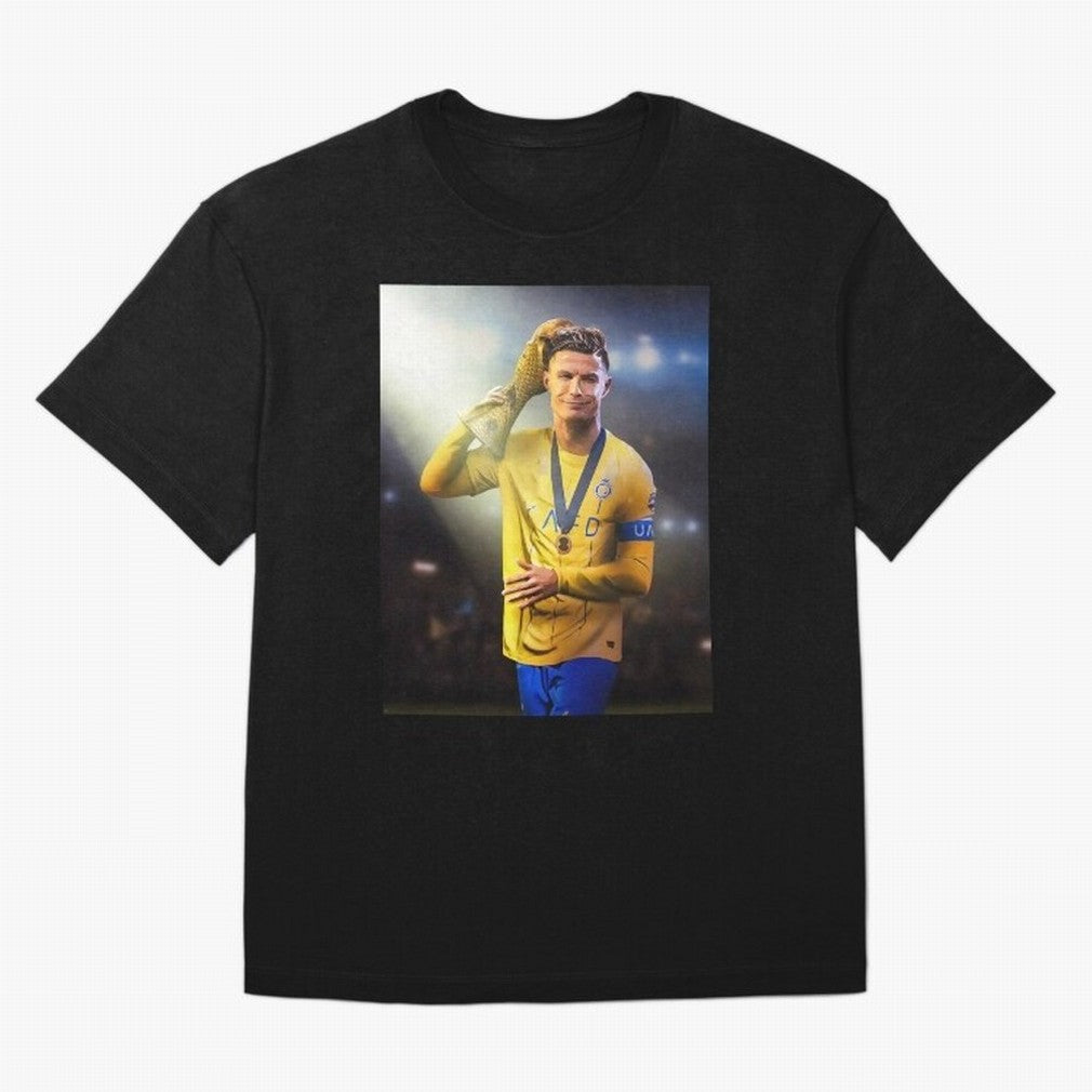 Cristiano Ronaldo Active( Oversized T-Shirt Support Iconic Players in FIFA World Cup 2026 Connected to Haaland, Spain Energy, Fan Favorite Moments, National Team Passion, Big Match Drama and Soccer History; Ideal for Fans Who Follow Messi,