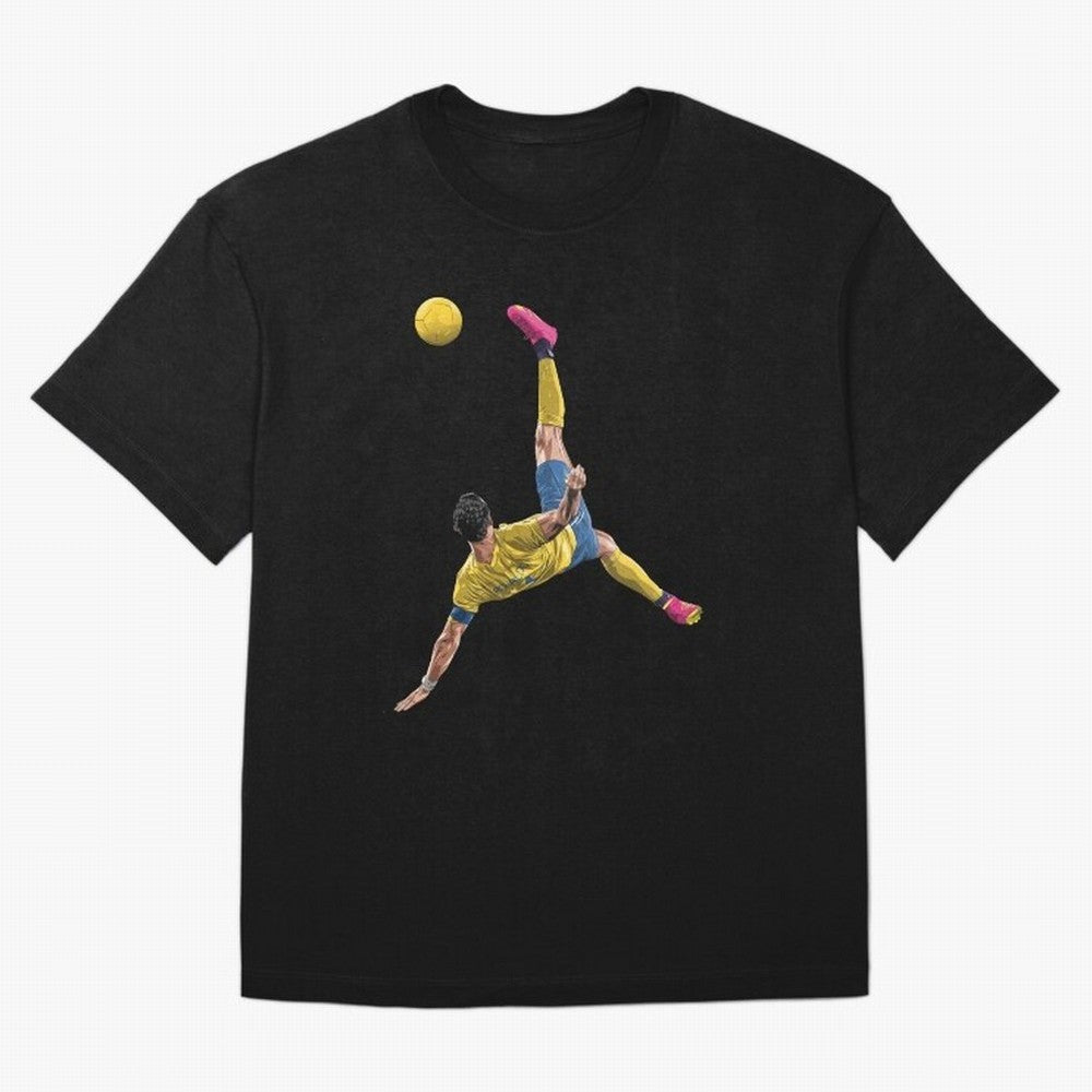 CRISTIANO RONALDO BICYCLE KICK GOAL AL NASSR Classic Oversized T-Shirt Show Fan Pride Across the FIFA World Cup 2026 Journey through Cristiano Ronaldo Highlights, Spain Pride, Retro Football Energy, Iconic Rivalries, Trophy Chase Drama and Stadium