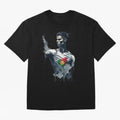 Cristiano Ronaldo splash art Oversized T-Shirt Keep Football History Alive during FIFA World Cup 2026 USA Canada Mexico Filled with Cristiano Ronaldo, Argentina, France and Brazil Energy, Match Day Excitement, Supporter Culture, Golden Goals and