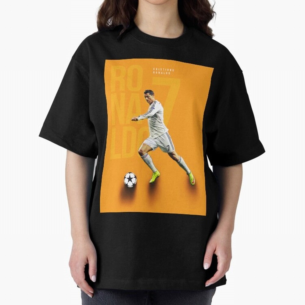 Cristiano Ronaldo 7 Oversized T-Shirt Carry National Pride through the FIFA World Cup 2026 Journey through Messi Highlights, Spain and Netherlands Pride, Football History, Final Match Energy, Crowd Noise and Once in a Lifetime Moments; Perfect for