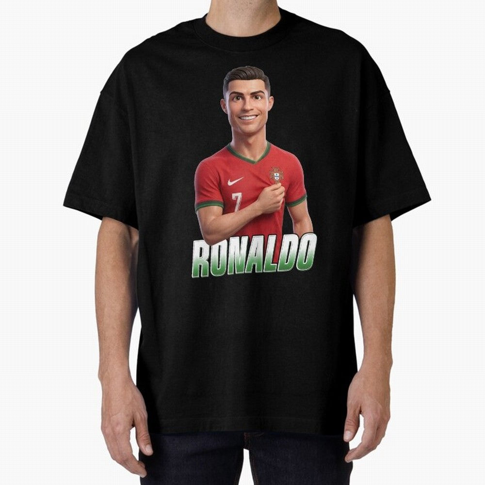 Ronaldo Oversized T-Shirt Get Ready for Global Football Passion for FIFA World Cup 2026 Group Stage, Highlighting Messi and Cristiano Ronaldo, Argentina, France and Brazil, Stadium Chants, National Pride, Trophy Dreams and Unforgettable Football