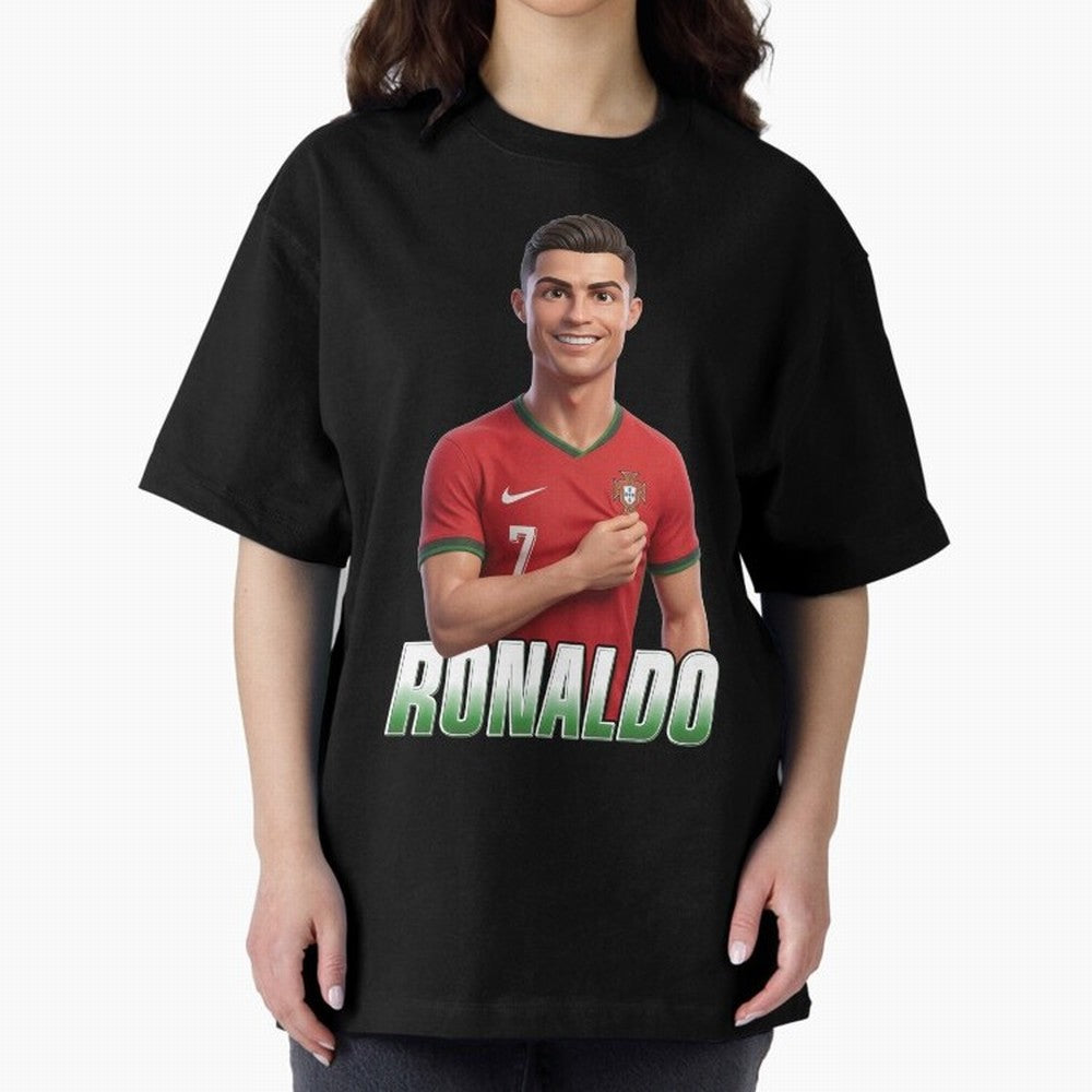 Ronaldo Oversized T-Shirt Get Ready for Global Football Passion for FIFA World Cup 2026 Group Stage, Highlighting Messi and Cristiano Ronaldo, Argentina, France and Brazil, Stadium Chants, National Pride, Trophy Dreams and Unforgettable Football