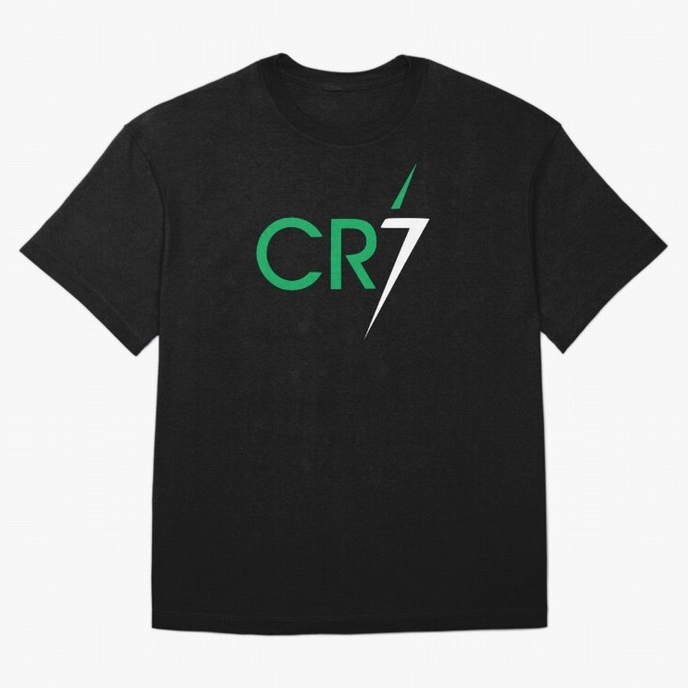Cristiano Ronaldo CR7 Soccer Football Portugal Champion Oversized T-Shirt Bring Home FIFA World Cup 2026 Group Stage for Fans of Haaland and Argentina and Brazil, Bringing Sports Nostalgia, International Competition, Famous Players and