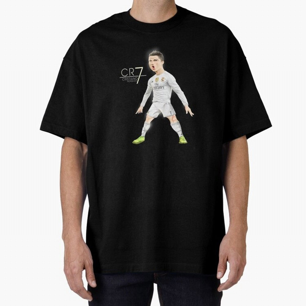 CR7 Oversized T-Shirt Live the Energy of the FIFA World Cup 2026 USA Canada Mexico Journey through Messi and Cristiano Ronaldo Highlights, Netherlands Pride, Supporter Pride, Iconic Celebrations, Legendary Names and Global Match Day Energy; Ideal
