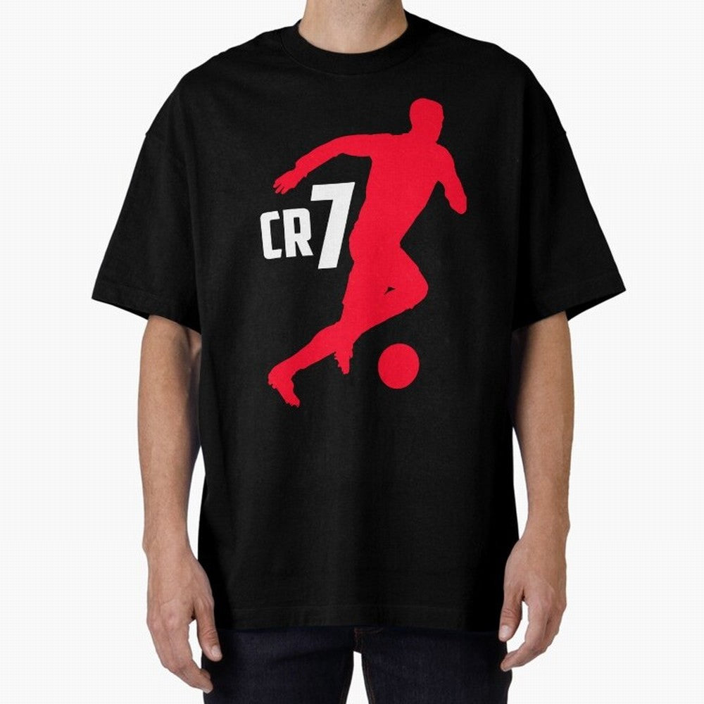 Cristiano Ronaldo Oversized T-Shirt Celebrate Rivalries and Pride in Match Day Hype around FIFA World Cup 2026, Haaland, Spain and Netherlands, Football Passion, Legendary Performances, Festival Vibes and Supporter Community; Made for Collectors