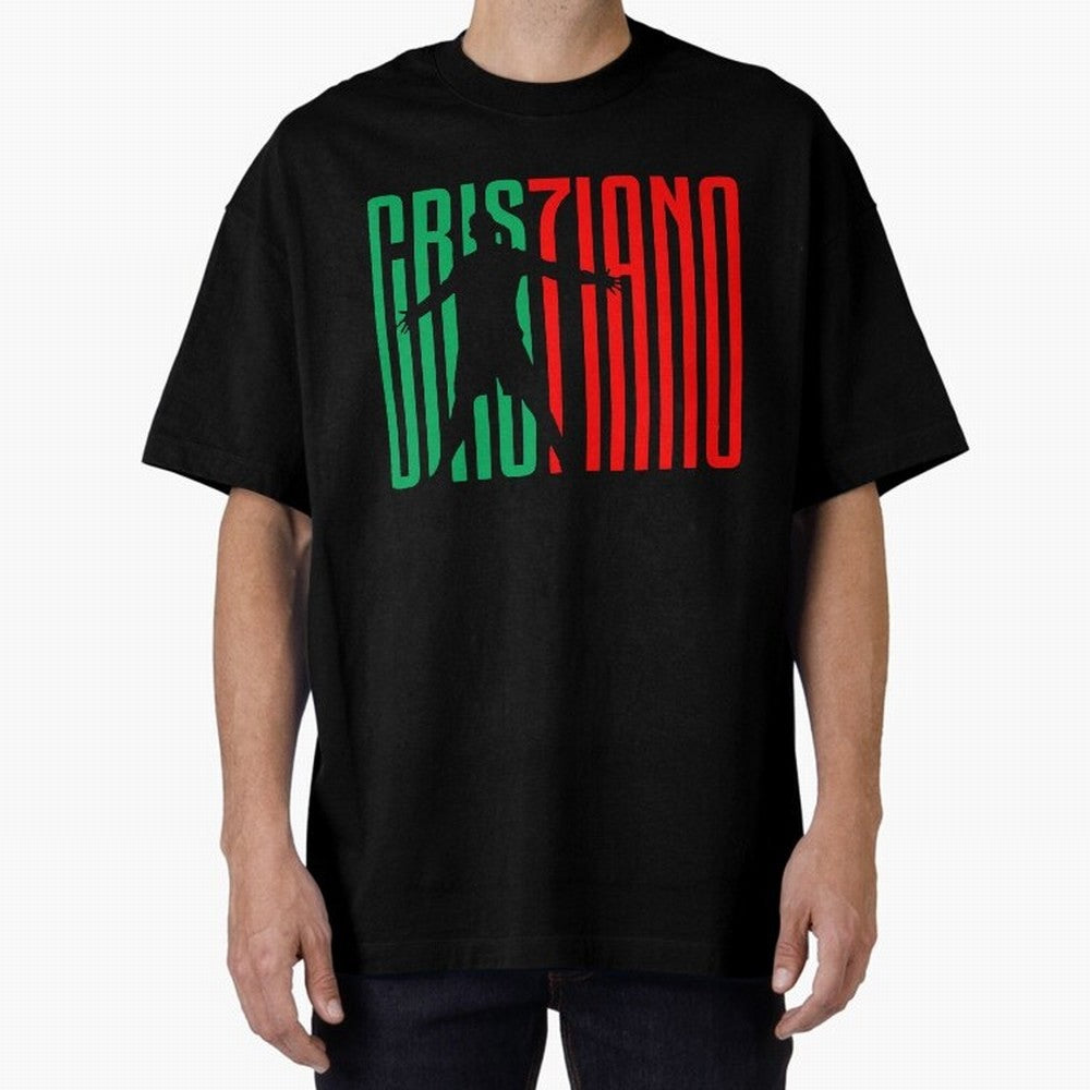 Cristiano Ronaldo 7 Oversized T-Shirt Enjoy FIFA World Cup 2026 Group Stage for Fans of Haaland and Mbappe and Germany, Bringing Worldwide Fan Energy, Dramatic Goals, Stadium Lights and Championship Celebrations; Perfect for People Who Love