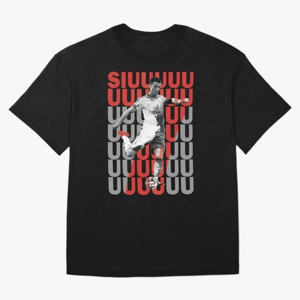 Siuuuuuu Cristiano Ronaldo Oversized T-Shirt Relive Legendary Nights from Global Football Passion for FIFA World Cup 2026 Group Stage, Driven by Messi, CR7 and Mbappe, Portugal, Spain and Germany, Champion Mindset, Group Stage Buzz, Knockout