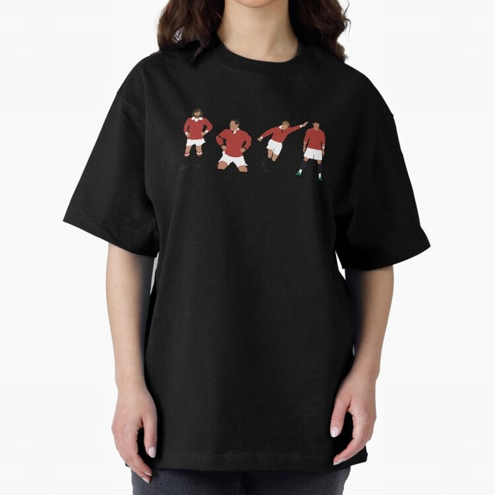 Manchester United Number 7 Design! Oversized T-Shirt Bring World Football Passion into Match Day Hype around FIFA World Cup 2026 USA Canada Mexico, Mbappe and Neymar, France and Portugal, Game Day Rituals, Football Legends, Country Pride and the