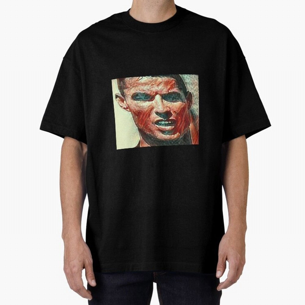 Ronaldo Oversized T-Shirt Bring Champion Energy into FIFA World Cup 2026 USA Canada Mexico Spirit, Driven by Brazil, CR7 and Messi, Global Supporter Spirit, Legendary Goals, National Colors and Tournament Celebration; Ideal for Passionate Fans Who