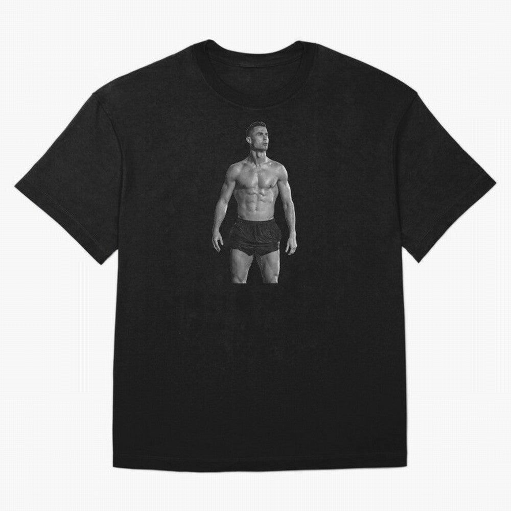 Cristiano Ronaldo Oversized T-Shirt Honor Football Greatness during Global Football Passion for FIFA World Cup 2026 Group Stage, Highlighting Neymar, Portugal, Spain and Germany, Football Festival Excitement, Trophy Ambitions, Country Rivalries and