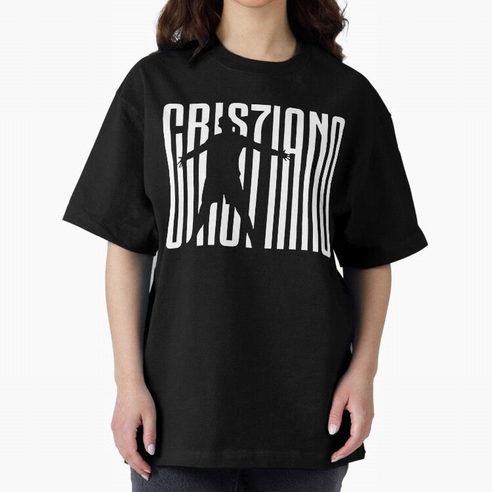 Cristiano ronaldo Oversized T-Shirt Enjoy the Biggest Football Party of FIFA World Cup 2026 for Fans of CR7 and France and Portugal, Bringing Supporter Pride, Iconic Celebrations, Legendary Names and Global Match Day Energy; Great for Supporters