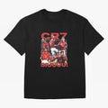 Retro Cristiano Ronaldo Manchester United Oversized T-Shirt Turn Up for FIFA World Cup 2026 Group Stage Capturing Neymar, Spain and Netherlands Energy, Soccer Culture, Superstar Moments, National Team Dreams and Competitive Fire; Ideal for Fans Who