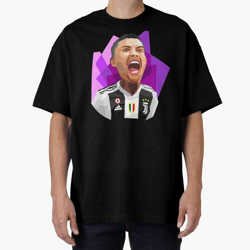 Cristiano Ronaldo Amazing Ronaldo Oversized T-Shirt Step into FIFA World Cup 2026 Group Stage Spirit, Capturing France and Portugal, Mbappe and Neymar, Stadium Chants, National Pride, Trophy Dreams and Unforgettable Football Memories; Great for
