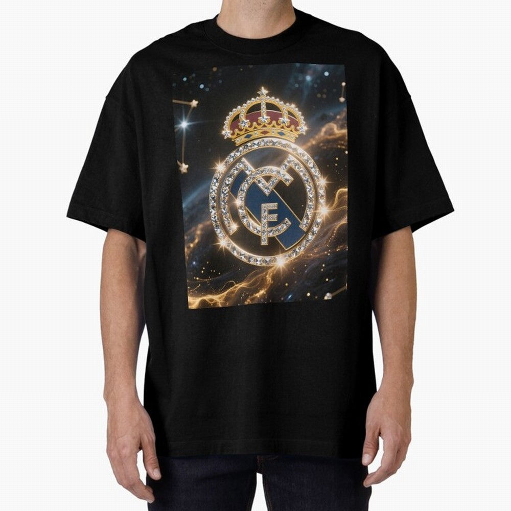 Bernab¨¦u Oversized T-Shirt Share the Excitement of the FIFA World Cup 2026 Group Stage Journey through CR7 Highlights, England Pride, Football History, Final Match Energy, Crowd Noise and Once in a Lifetime Moments; Perfect for Supporters Who Want