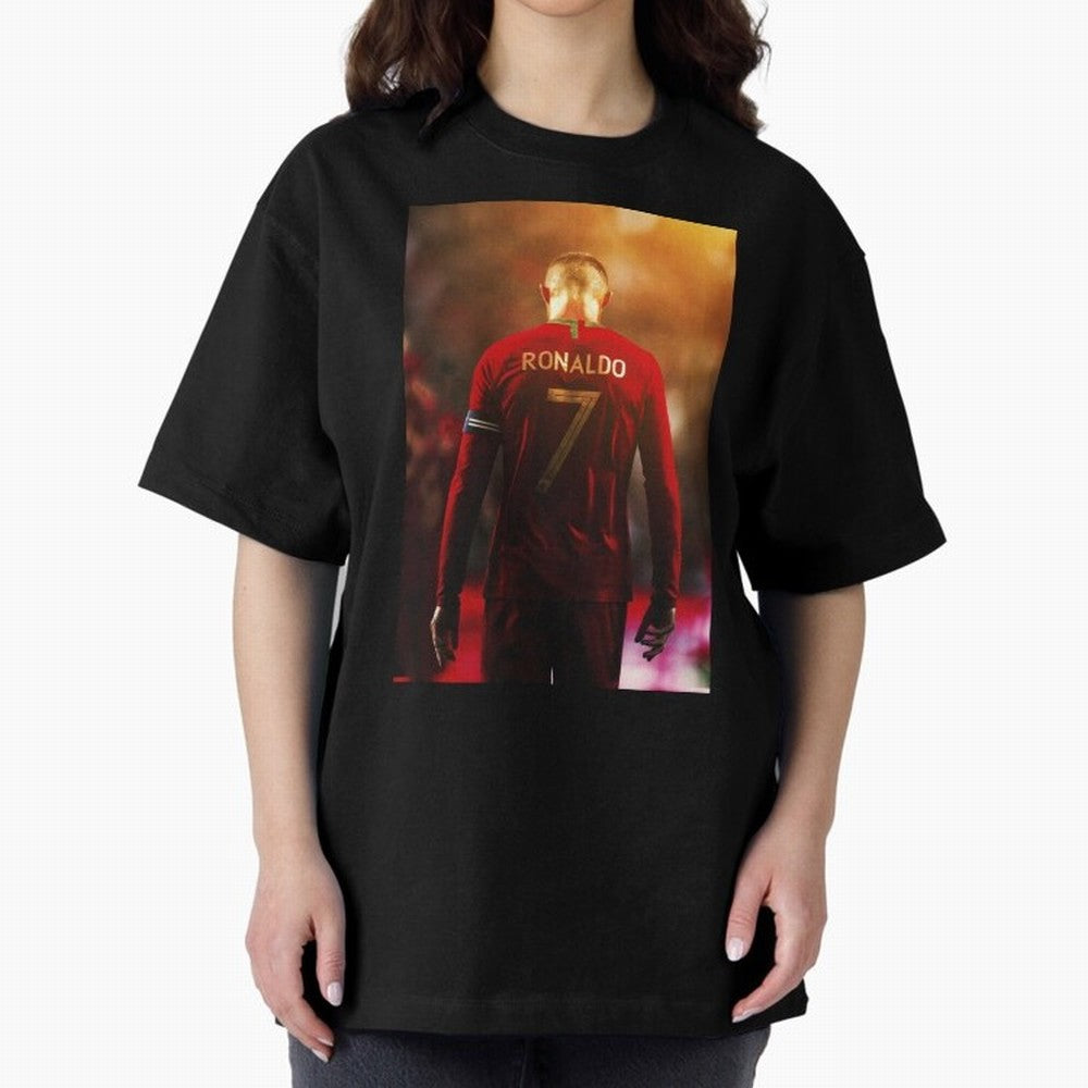 Cristiano Ronaldo The Greatest Player, Ronaldo Gifts, Ronaldo Best Selling , Ronaldo Top Items Post Oversized T-Shirt Relive Legendary Nights from FIFA World Cup 2026 Group Stage for Fans of Mbappe and Neymar and Netherlands, Bringing Supporter
