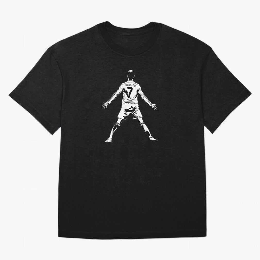 CR7 Oversized T-Shirt Step into Match Day Hype around FIFA World Cup 2026 USA Canada Mexico, Messi, CR7 and Mbappe, Argentina, Champion Mindset, Group Stage Buzz, Knockout Tension and Passionate Fan Culture; Ideal for Passionate Fans Who Love