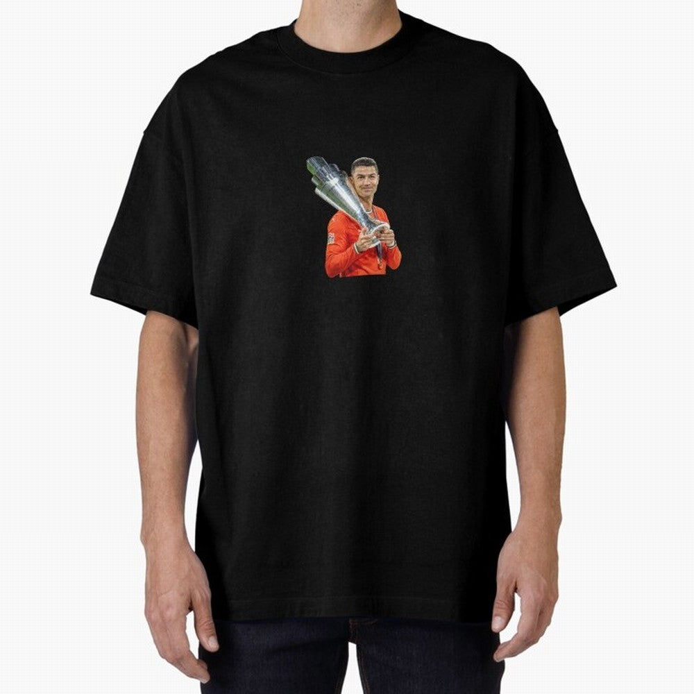 CR7 - Portugal Oversized T-Shirt Make Every Match About FIFA World Cup 2026 USA Canada Mexico Spirit, Celebrating England, France and Netherlands, CR7 and Messi, Tournament Hype, Historic Matchups, Family Viewing Parties and Global Sports Pride;