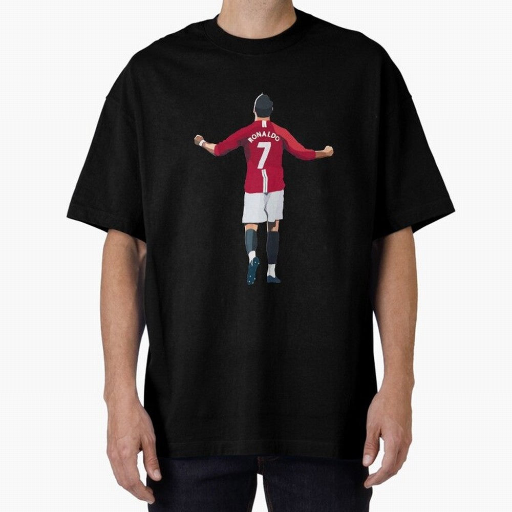 Cristiano Ronaldo Oversized T-Shirt Enjoy the Biggest Football Party of FIFA World Cup 2026 Spirit, Featuring France, Messi, Neymar and Mbappe, Worldwide Fan Energy, Dramatic Goals, Stadium Lights and Championship Celebrations; Ideal for Fans Who