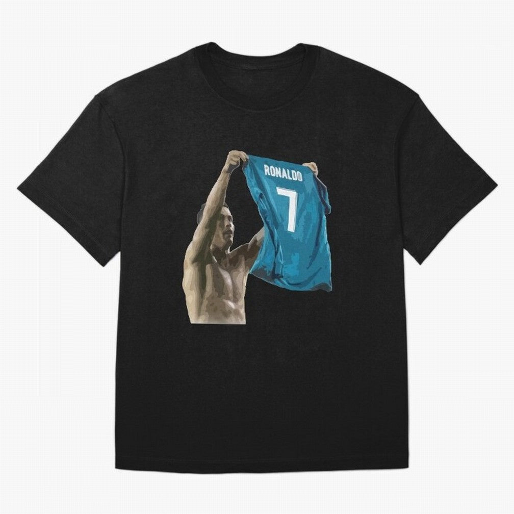 Cristiano Ronaldo celebration goal against Barcelona Oversized T-Shirt Make Your Look Match Global Football Passion for FIFA World Cup 2026, with Haaland and Mbappe, Argentina, France and Brazil, Soccer Culture, Superstar Moments, National Team