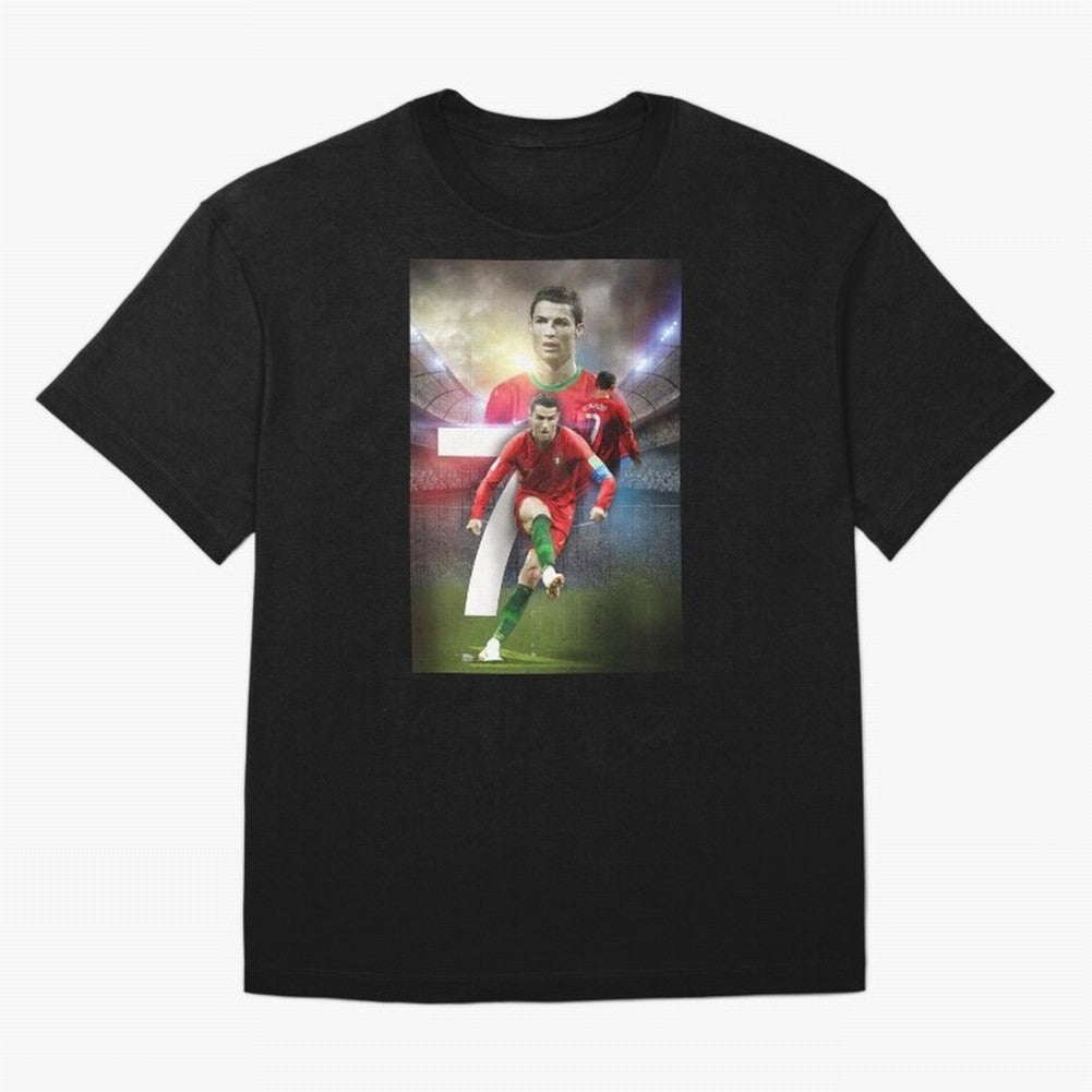 Cristiano Ronaldo Manchester United 4 Oversized T-Shirt Relive Global Football Passion for FIFA World Cup 2026 Group Stage, Centered on Messi, Neymar and Mbappe, England and Germany, Football Festival Excitement, Trophy Ambitions, Country Rivalries