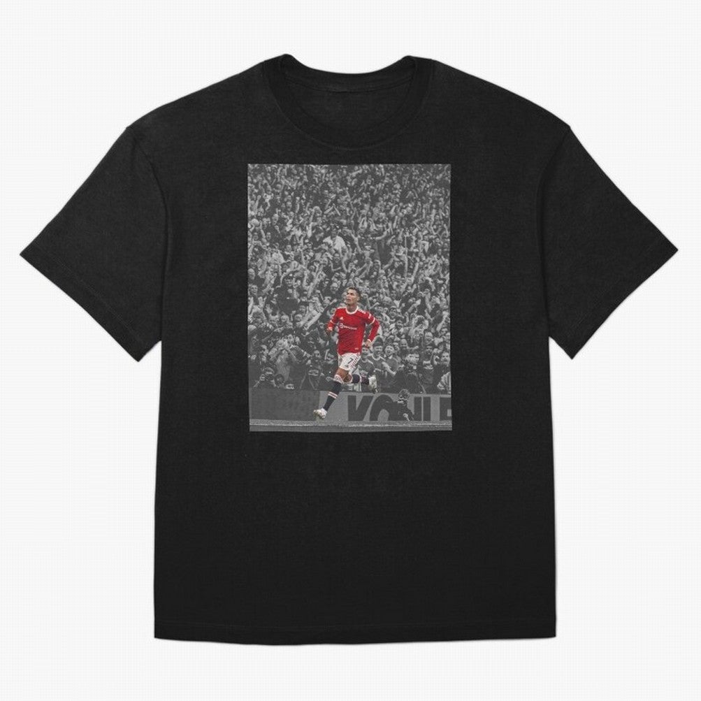 Ronaldo Cr7 Highlights Moment Manchester,Ronaldo Gifts,Ronaldo Cover,Ronaldo Prints Oversized T-Shirt Keep the Legacy of FIFA World Cup 2026 USA Canada Mexico Spirit, with England, Mbappe, Football Passion, Legendary Performances, Festival Vibes