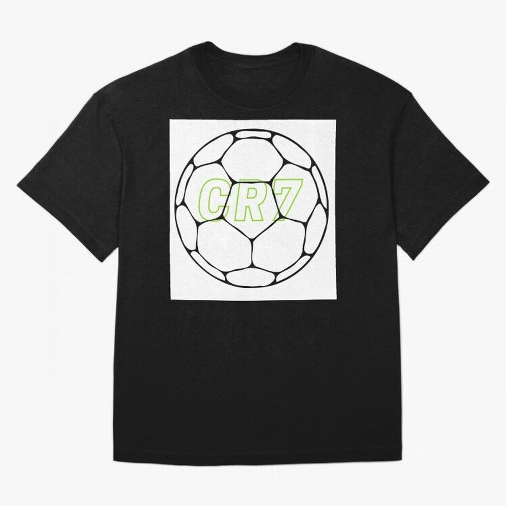 Cristiano Ronaldo ( CR7 ) Oversized T-Shirt Remember Match Day Hype around FIFA World Cup 2026 Group Stage, Mbappe, Brazil, Vintage Soccer Flavor, Modern Football Stars, National Flags and Final Night Emotion; Ideal for Football Dads, Football