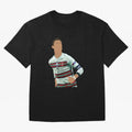 Cristiano Ronaldo Portugal Oversized T-Shirt Celebrate National Team Dreams in FIFA World Cup 2026 Spirit, Built around France and Portugal, Haaland and Mbappe, Championship Spirit, Famous Goals, Roaring Crowds and International Football Unity;