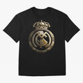 Madrid Oversized T-Shirt Cheer through Every Moment of FIFA World Cup 2026 Spirit, with England, Messi and Cristiano Ronaldo, Champion Mindset, Group Stage Buzz, Knockout Tension and Passionate Fan Culture; Great for Supporters Who Love Legendary